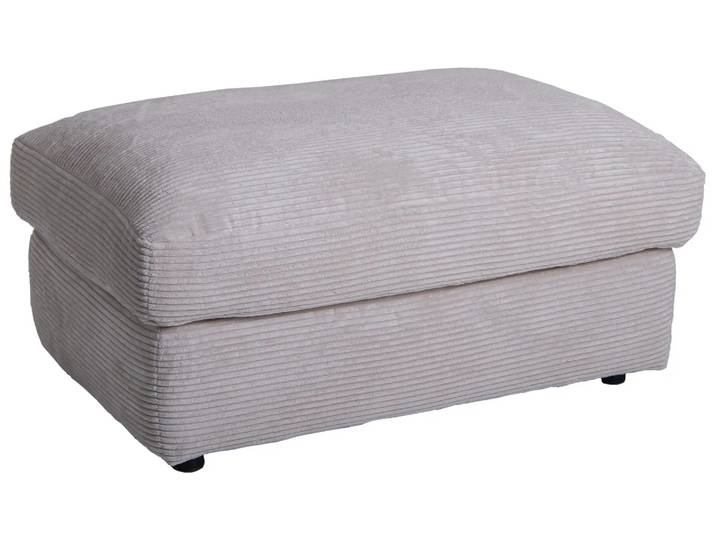 Hocker Locarno Gutmann / Farbe: Creme / Bezugsmaterial: Stoff
