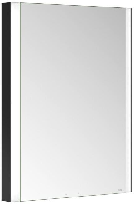 Keuco Armoire miroir 1 porte Somaris 60x71x11,5cm, BL, H, Connex. g, noir mat (14511371201)