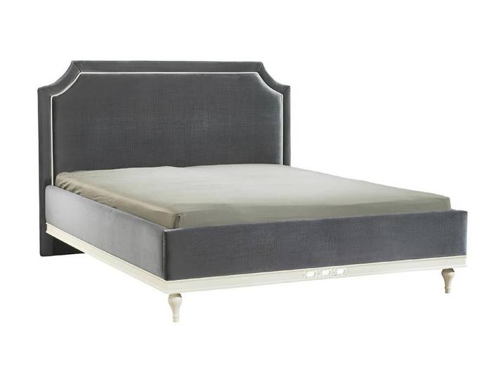 JVmoebel Bett Komfortdoppelbett mit stabiler Konstruktion und schlichtem Design (Bett), Made in Europa