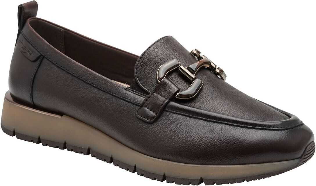 TAMARIS Mocassins sporty en cuir