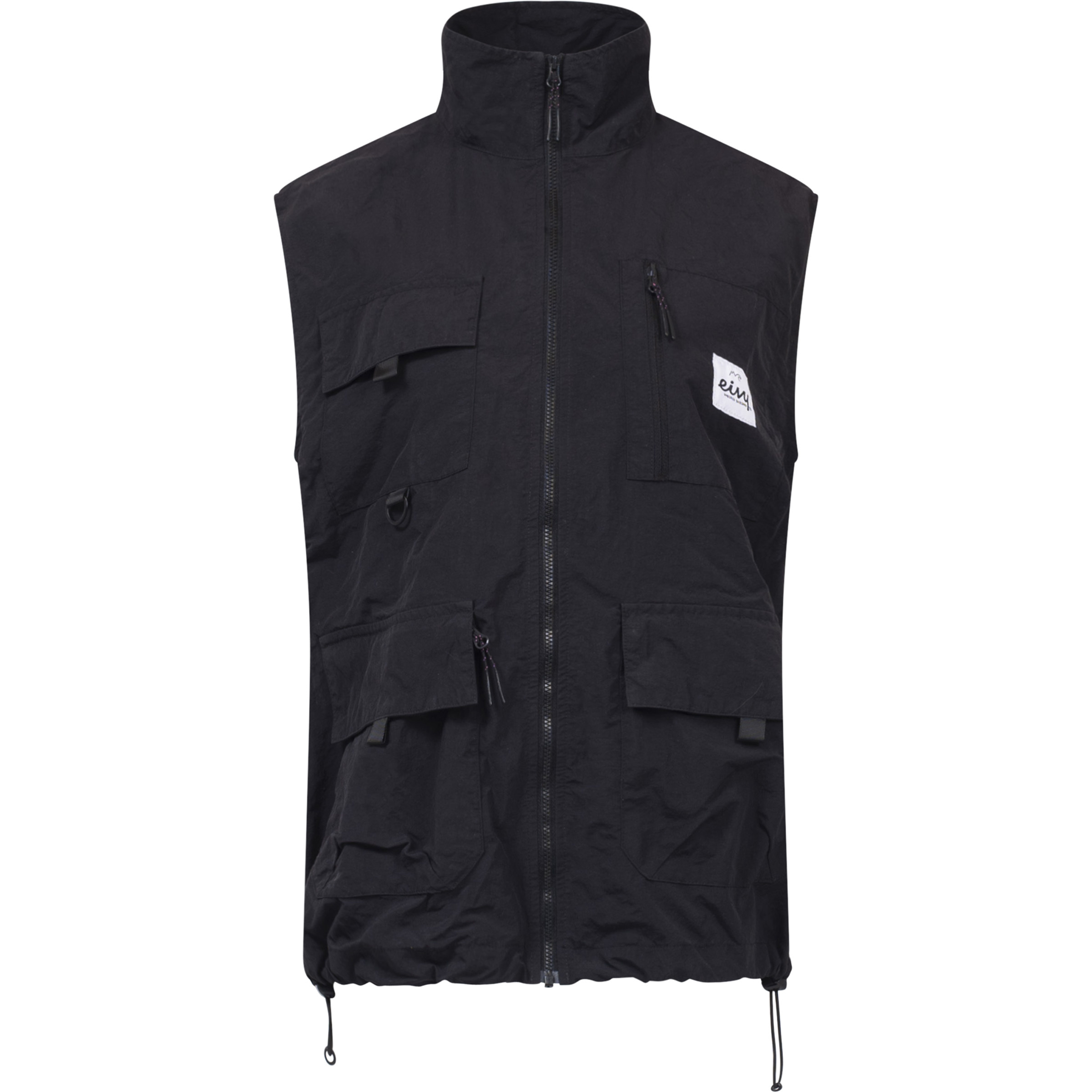 Eivy Windbreaker Utility Weste Damen Windwesten schwarz Größe XS Trekking Klein verpackbar