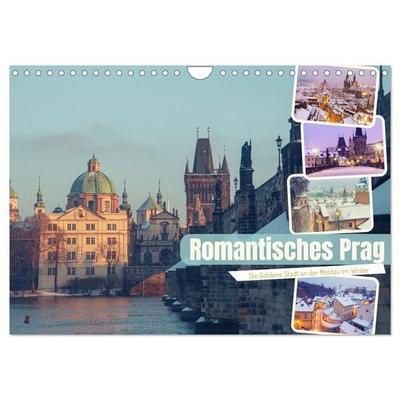 Romantisches Prag (Wandkalender 2027 DIN A4 quer), CALVENDO Monatskalender