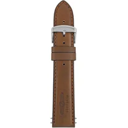 Zeppelin lederriemen braun 22 mm (22 mm, Leder), Uhrenarmband, Braun