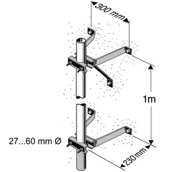Kathrein Masthaltebügel ZTH 01 218362