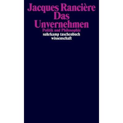 Das Unvernehmen, Taschenbuch von Jacques Rancière, Suhrkamp, 978-3-518-29188-7