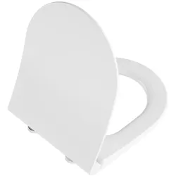 VitrA Universal Round WC-Sitz Slim Sandwich mit Absenkautomatik Edelweiß,210-401R009 210-401R009