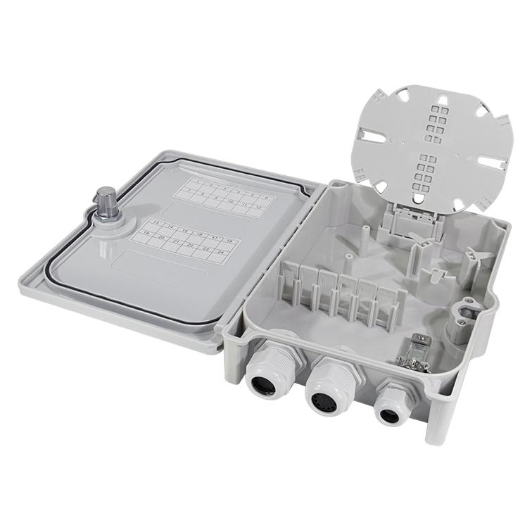 LogiLink FTTH/FTTB-Anschlussleergehäuse, 6x LC/QD o. SC/DX (0.27 m) (FB124E)