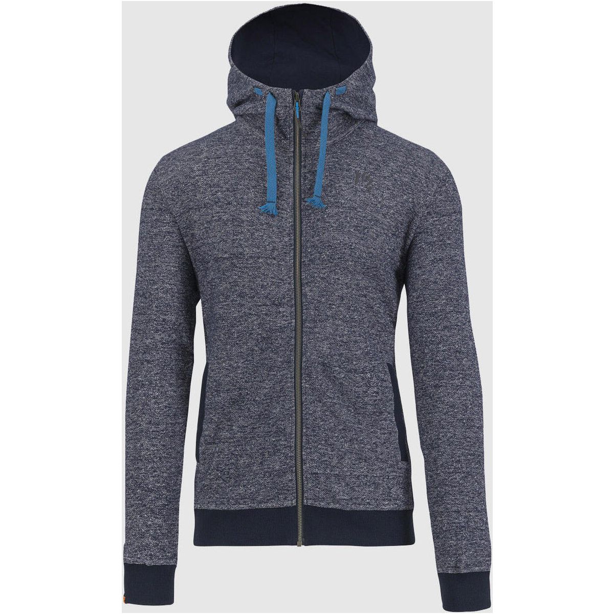 Karpos Totoga Hemp Full-zip Hoodie sky captain melange (410) L 2531000-410-L