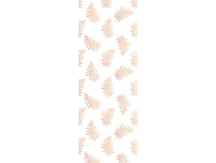 Vinyltapete QUEENCE Blätter - Farn , beige, B:0,9m L:2,5m, Vinyl, Tapeten, Vinyltapete, 90x250cm, selbstklebend, kinderleichte Anbringung,, Sticker