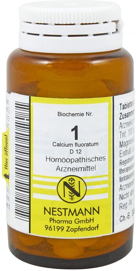 NESTMANN Biochemie 1 Calcium fluoratum D12 Tabletten