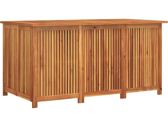 vidaXL Gartenbox 150x80x75 cm Massivholz Akazie