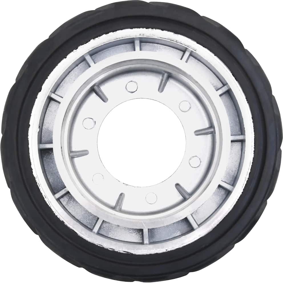 vidaXL Roue pour remorque Ø19,5x10 cm aluminium et caoutchouc