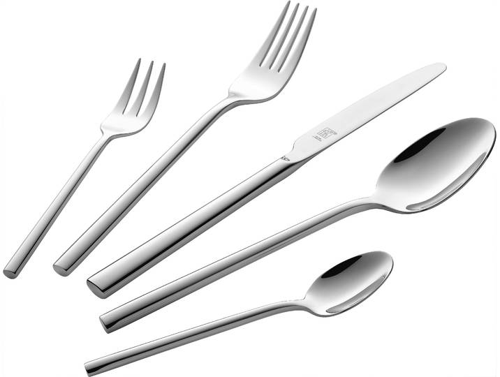 Besteck-Set ZWILLING Aberdeen , silber (silberfarben), 60 Stk., Edelstahl 18/10, Essbesteck-Sets, Besteck-Set, rostfrei, poliert, spülmaschinengeeignet