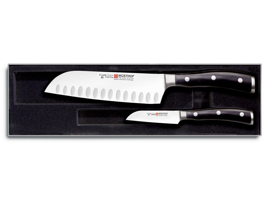 Wüsthof Classic Ikon Messenset, 2-delig, Santoku