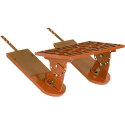 HEUEL Dachtrittsystem BibStep Kurzrost - schwarz