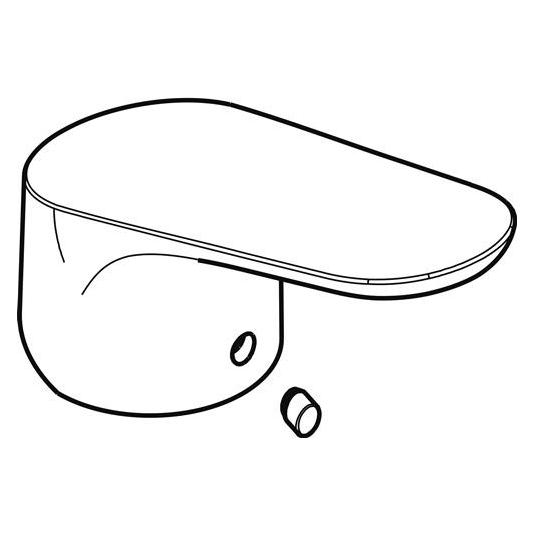 hansgrohe HG Griff FOCUS E chrom, für Waschtischmischer (98532000)
