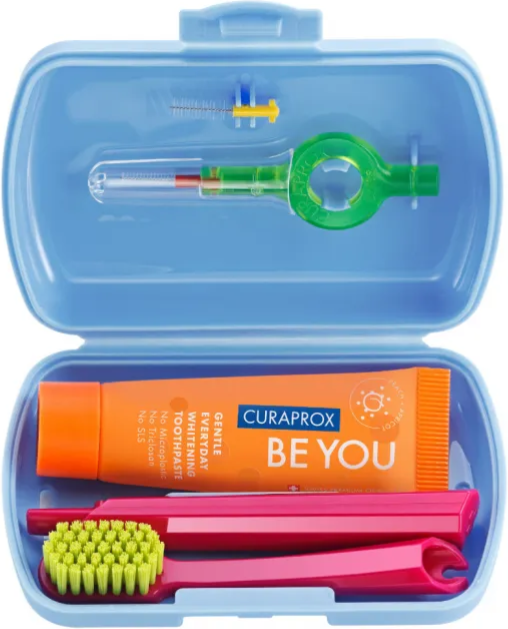 Curaprox Kit de Viagem Azul