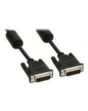 InLine DVI-Kabel Dual Link DVI-D M bis M 3 m Schwarz (17783)
