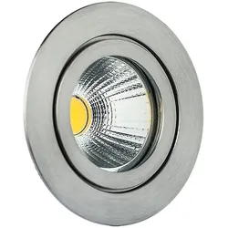Rutec Projekt Outdoor LED Einbau-Downlight CIRDAN COB, IP55, rund, 350mA (exkl. BG), 8W 3000K 738lm 25°, starr, V4A Edelstahl RUP-PEG69V4AWWOK