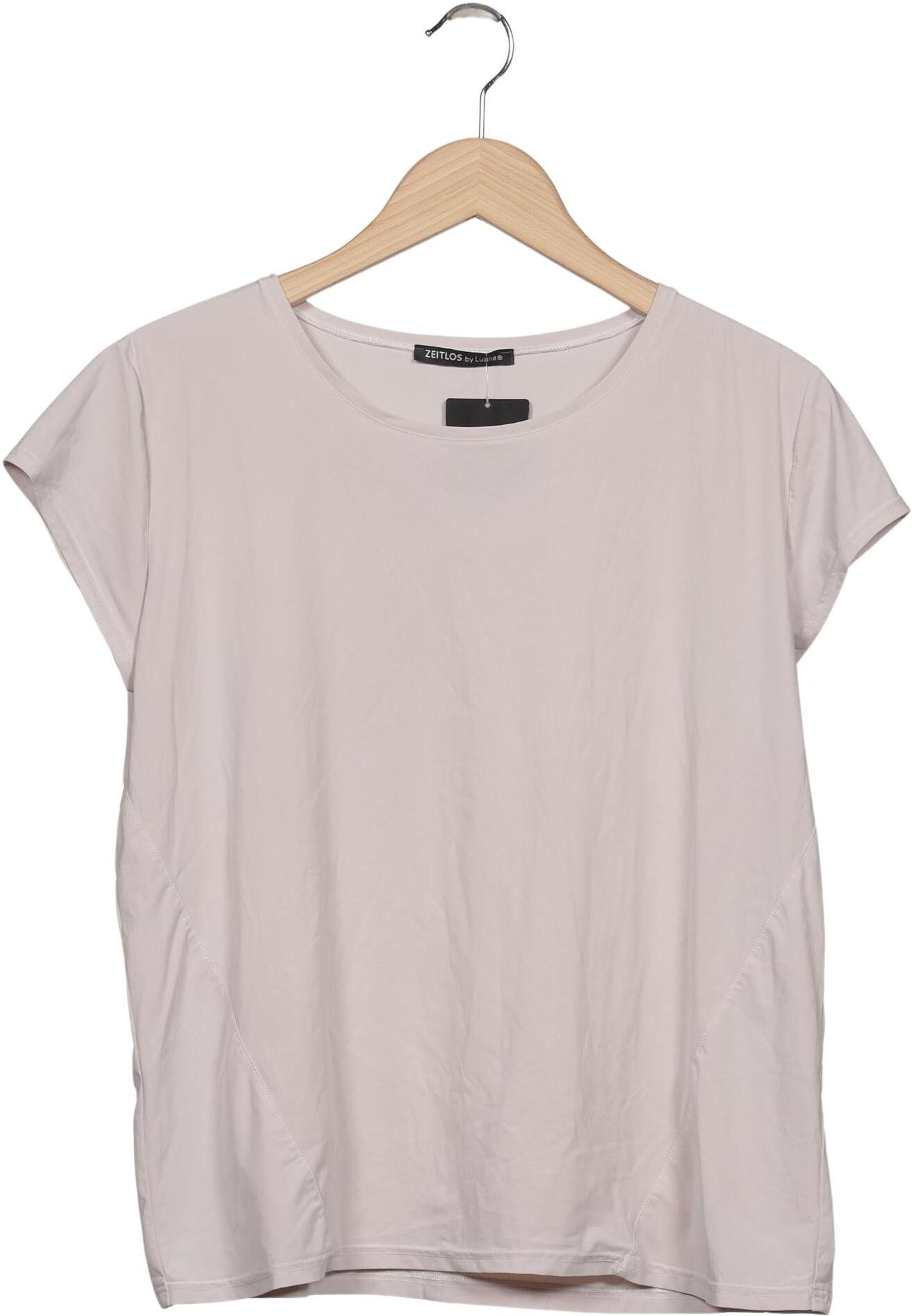 Zeitlos By Luana Damen T-Shirt, Beige, Gr. L, Synthetik / Elasthan - Second Hand