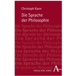 Die Sprache der Philosophie, Fachbücher von Christoph Kann