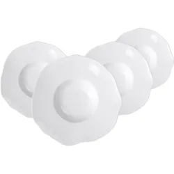 PASTATELLER Pura weiß ø 28,8 cm 4er Set