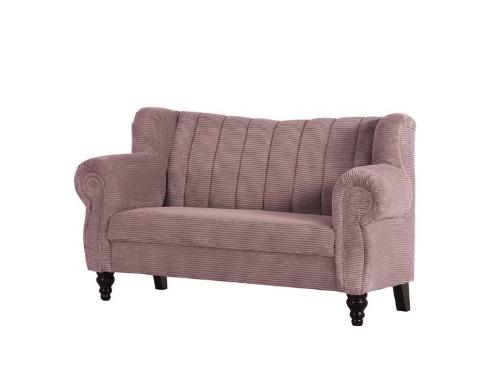 Küchensofa Picos 3-Sitzer 200 x 96 x 75cm Pink/Altrosa