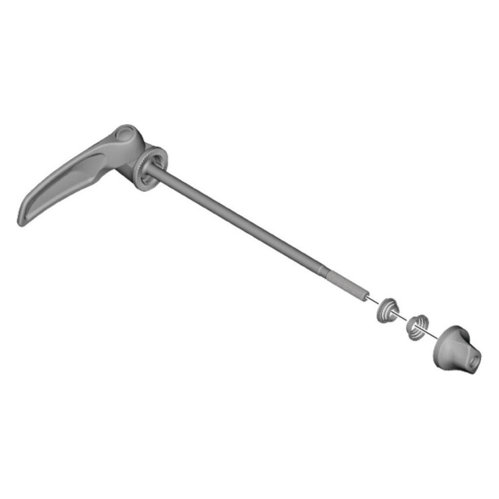 Shimano Schnellspanner 166 mm FH-M3050, FH-TX800 Silber (39190377)