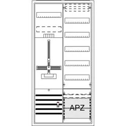 Striebel & John DA27GB Komplettschrank, Aufputz, Dreipunkt, A27 1Z1V5A2 2CPX054270R9999