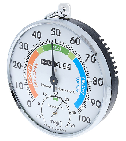 TFA Accuracy Thermo-Hygrometer MR Silver