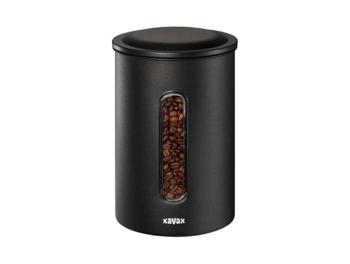 Xavax Kaffeedose luft- und aromadicht Schwarz