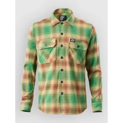 Loose Riders Oakleaf Flannel Hemd green Gr. S