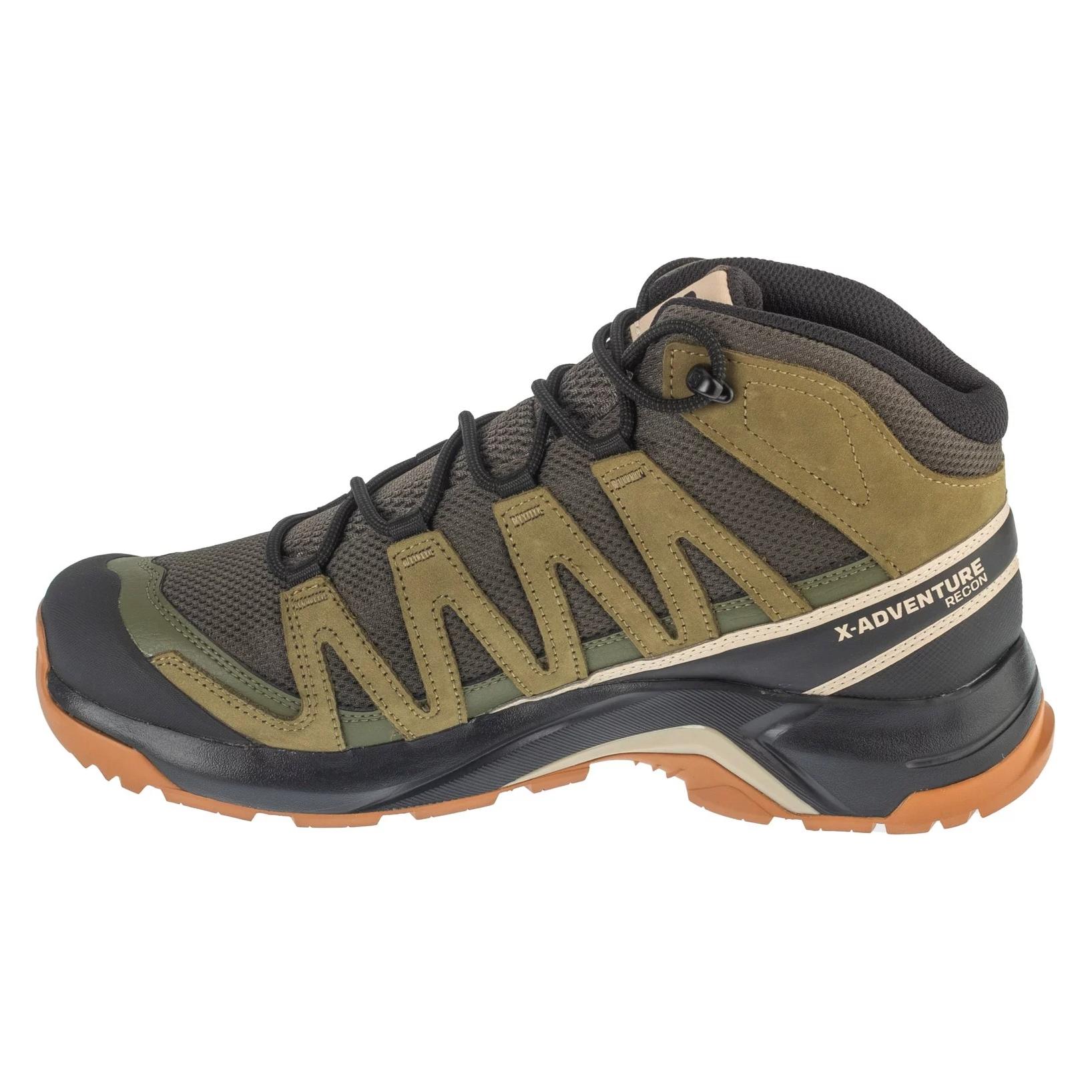 Salomon X-Adventure Recon Mid GTX Grün (47) (L47814600)
