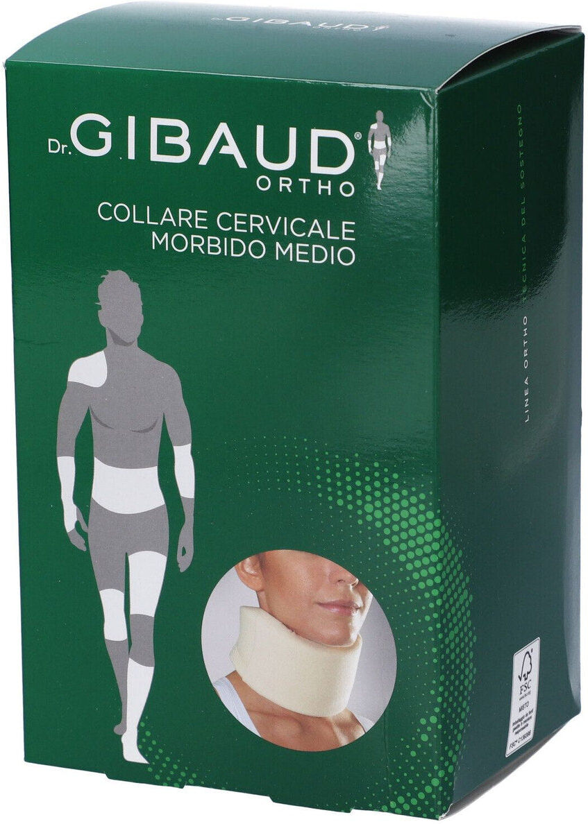 Dual Sanitaly Gibaud Ortho collare cervicale morbido tg 1