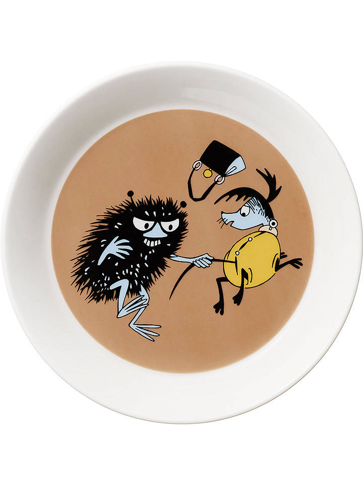 Moomin Dessertteller ''Stinky'' in Hellbraun - Ø 19 cm - onesize