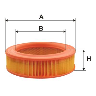 FILTRON Luftfilter AR 228 Filtereinsatz 59mm für Ford GM Citroën RENAULT TRUCKS