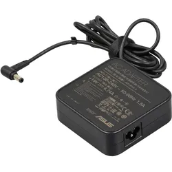 ASUS AC Adapter 90W 19VDC, 4.74A - incl. EU Power Cord (90 W), Notebook Netzteil, Schwarz