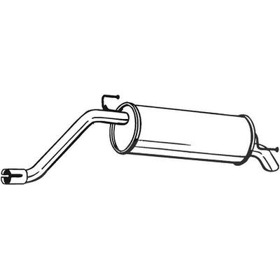 Bosal Endschalldämpfer [Hersteller-Nr. 148-165] für Fiat