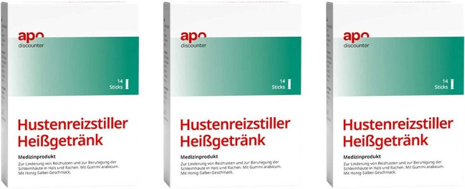 Hustenreizstiller Heißgetränk von apodiscounter