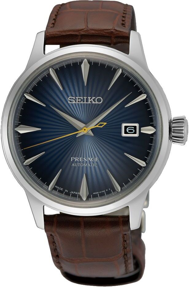 Seiko Presage Cocktail Time Midnight Blue Moon rannekello, SRPK15J1