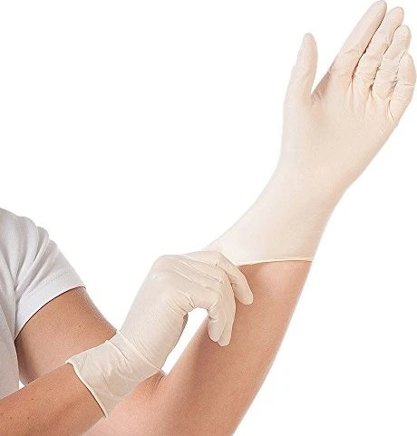 HYGOSTAR unisex Einmalhandschuhe GRIP weiß Größe M 100 St.