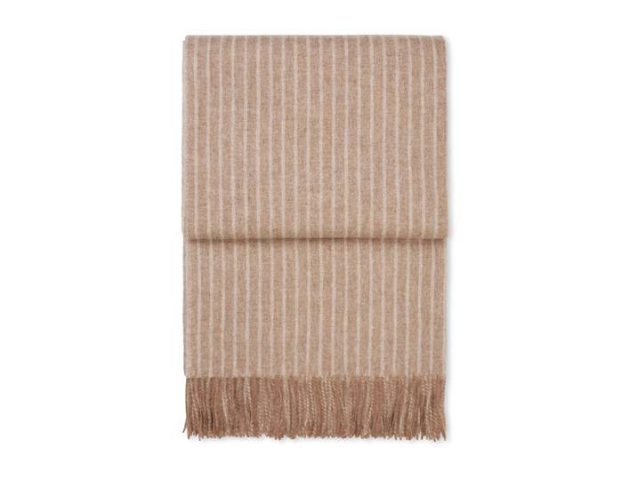 Elvang Denmark Plaid Stripes 130x200 cm Camel