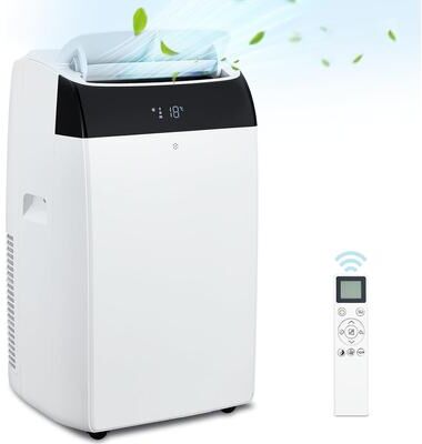 Garvee 14000 BTU Portable Air Conditioner Ultra-Quiet 50dB Cools 3-In-1 Cooling Dehumidifier Fan