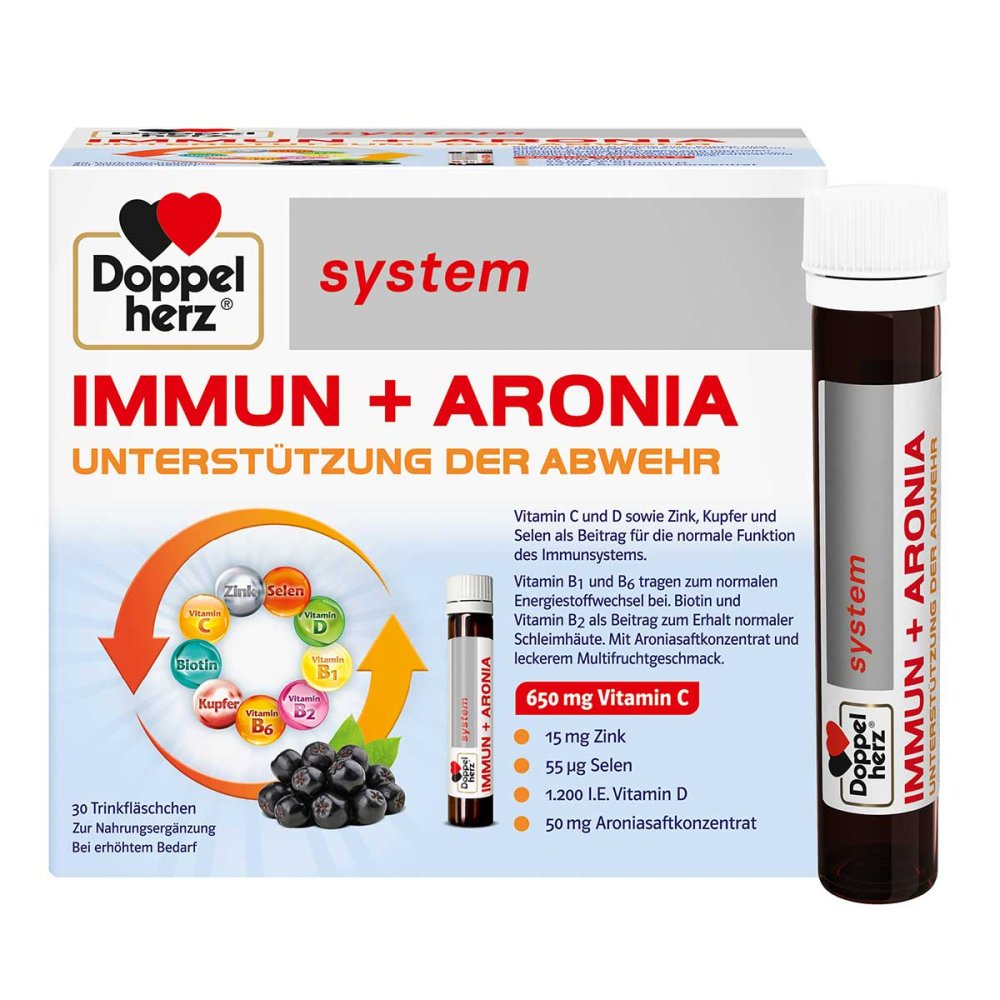 Queisser Pharma GmbH & Co. KG Doppelherz Immun+Aronia System Ampullen 10518152