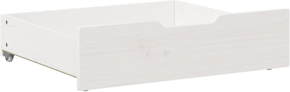 Ebern Designs Underbed Storage Drawers White 17 H x 65 L x 55 W cm