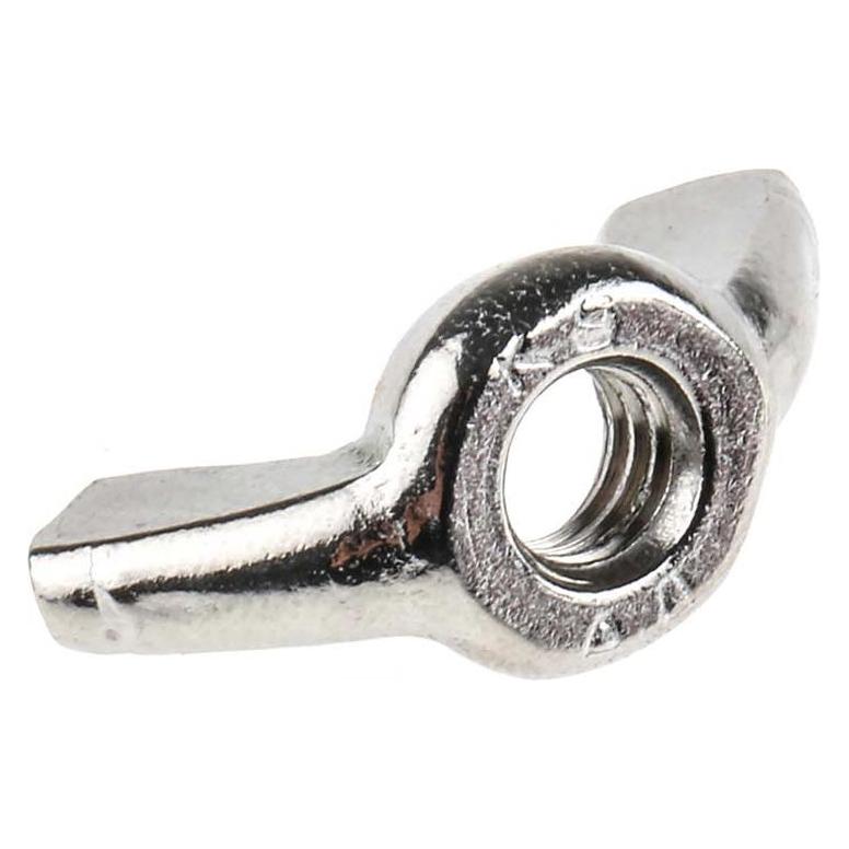 RS PRO Flügelmuttern A4 rostfrei M6 (M6) (2484343)