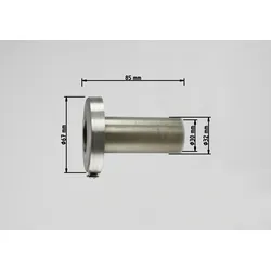 Shark Performance  dB-Absorber Standard Ø32 mm Schraube außen/unten Kopf 67 mm