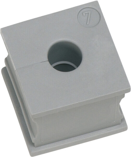 icotek Passe-câble KT 14 D=14-15mm gris sans halogène IP54 (41214)