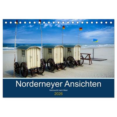 Norderneyer Ansichten (Tischkalender 2026 DIN A5 quer), CALVENDO Monatskalender