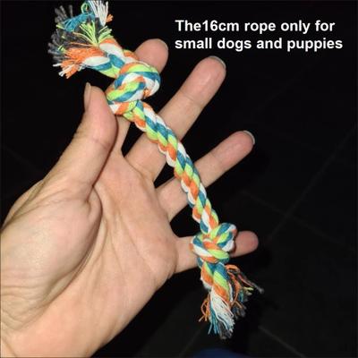 Uplift Treasures Braided Knot Rope Chew Dog Toy 1pc Random Color A